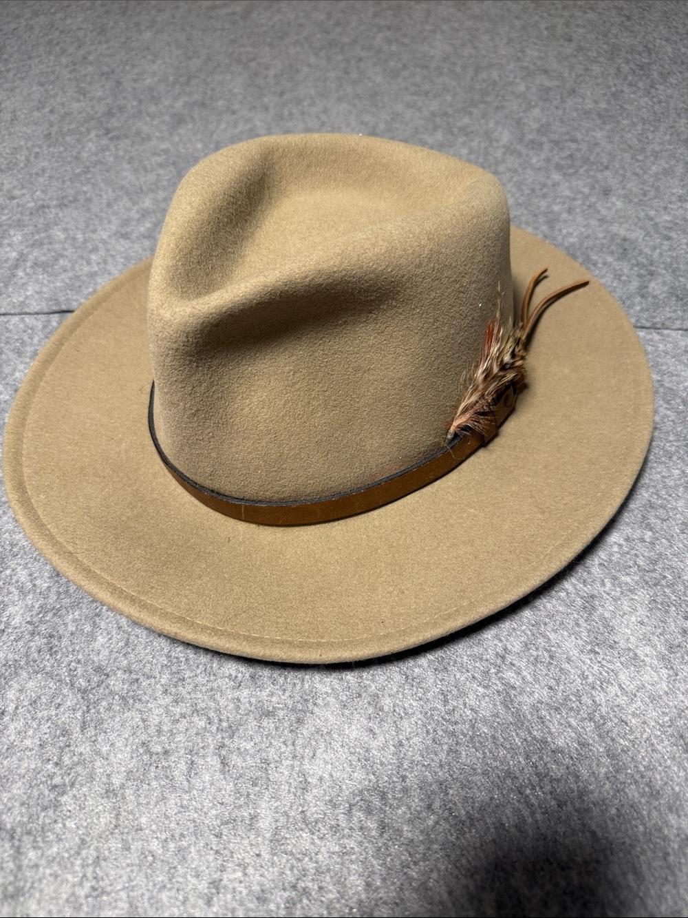 Vintage Dorfman Pacific 100% wool felt hat wpl 5923